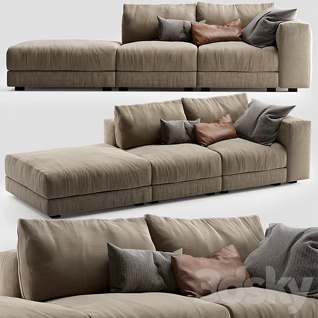 Swan Hills Sofa 2 3D Model