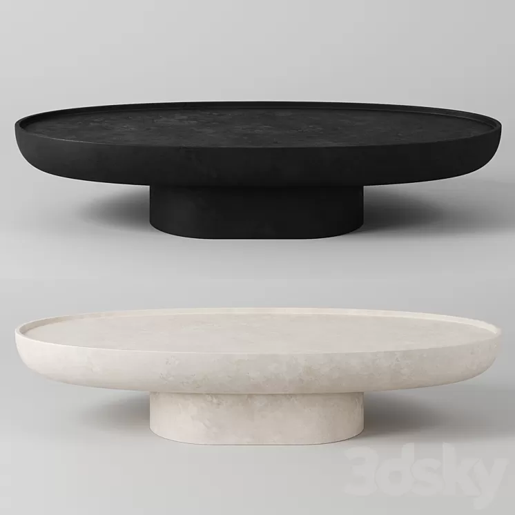 Swann coffee table by Kolkhoze 3D Model Swann coffee table by Kolkhoze 3D Model