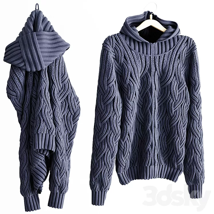 Sweater 2 3D Model Sweater 2 3D Model