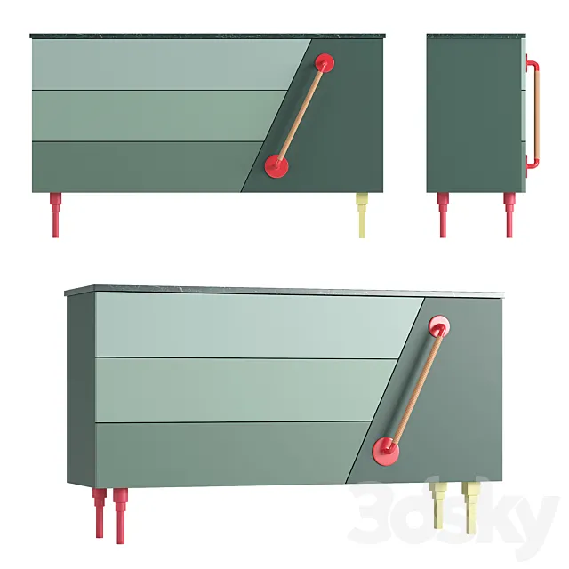 Swedish Ninja – Rufus Walter sideboard 3DModel Swedish Ninja – Rufus Walter sideboard 3DModel