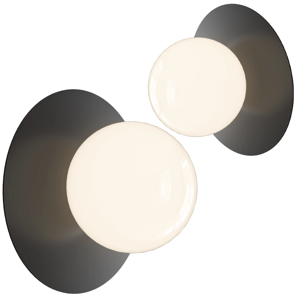 SWEDISH NINJA – Wall & Ceiling lamp CANDY BIG CIRCLE 360 L 3D Model