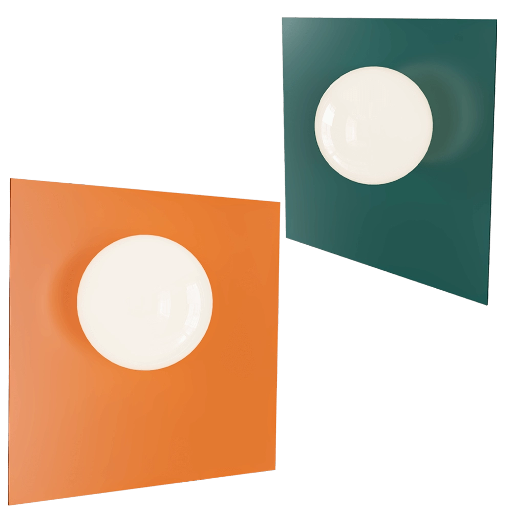 SWEDISH NINJA – Wall & ceiling lamp CANDY BIG SQUARE 3D Model