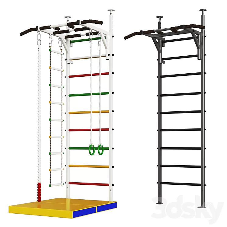 Swedish wall 3D Model