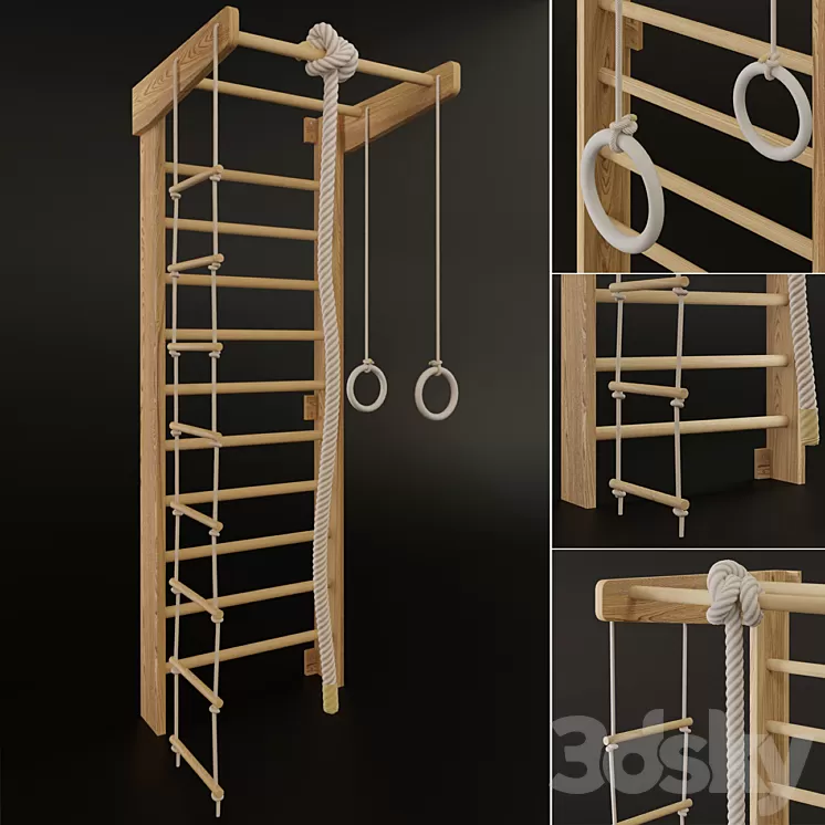 Swedish wall 3D Model