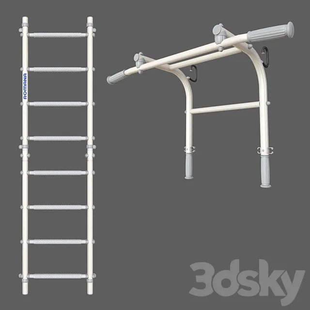 Swedish wall ROMANA S12 3D Model