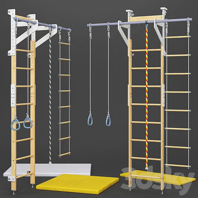 Swedish Wall Romana_Eco2 3D Model