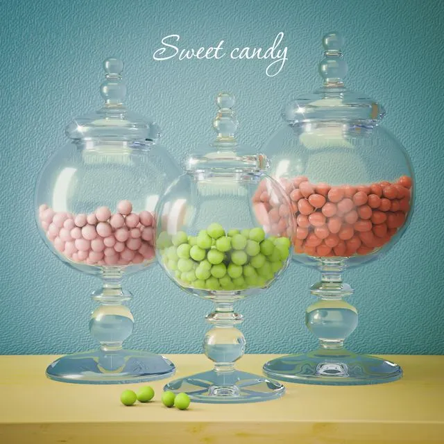 Sweet Candy 3D Model