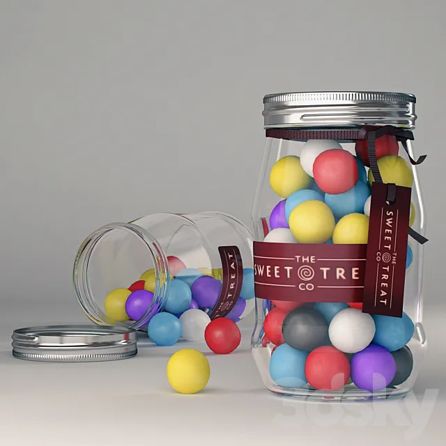 Sweet Treat Candy 3DModel Sweet Treat Candy 3DModel