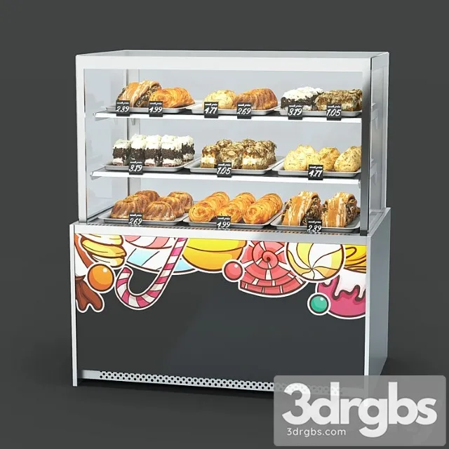 Sweets stand 3D Model Download
