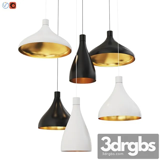 Swell pendant light pablodesigns 3D Model Download