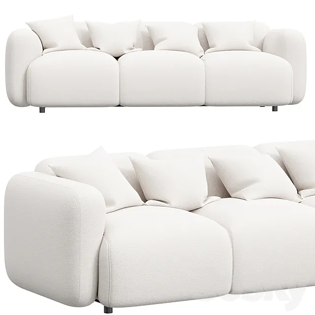 Swell Sofa 3 seater 3DModel Swell Sofa 3 seater 3DModel