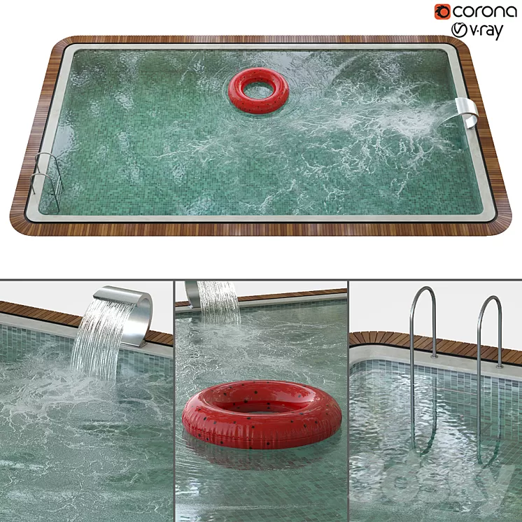 Swimming Pool 024 3D Model