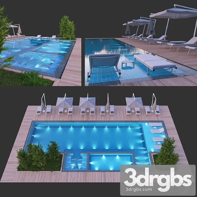 Swimming Pool 2 3D Model Download