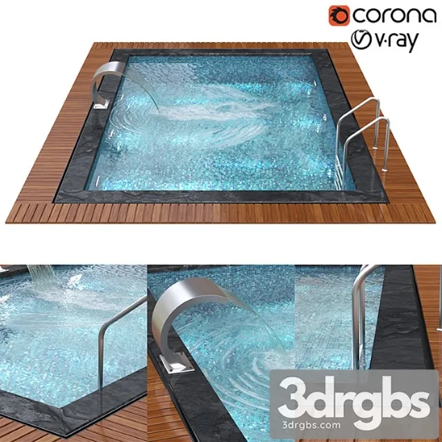Swimming pool 3 3D Model Download