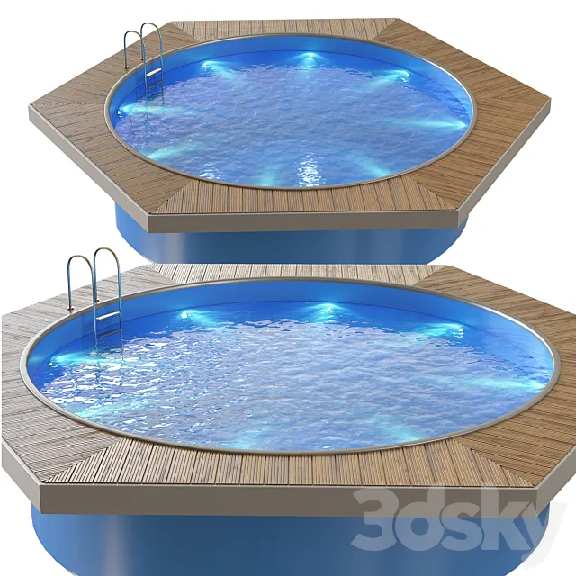 Swimming pool 3D Model