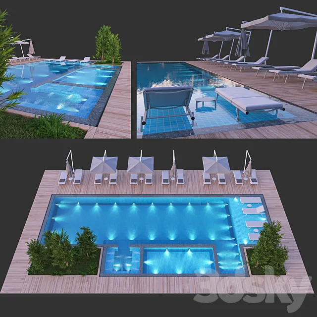 Swimming Pool # 8 3DModel