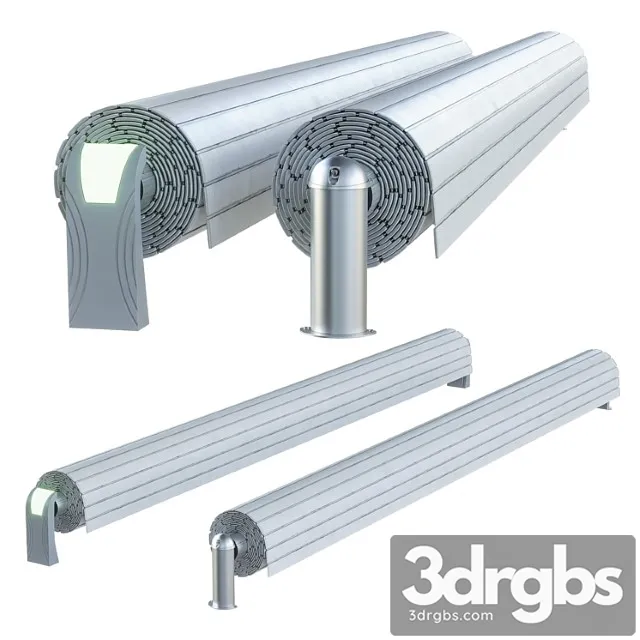 Swimming pool rollets 3D Model Download