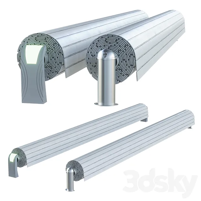 Swimming pool rollets 3DModel