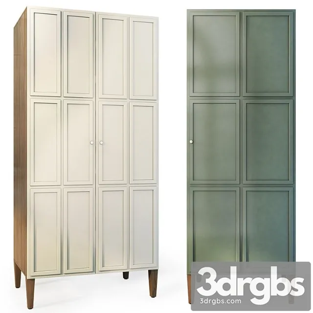 Swing cabinet andersen. wardrobe andersen by etg-home 3D Model Download