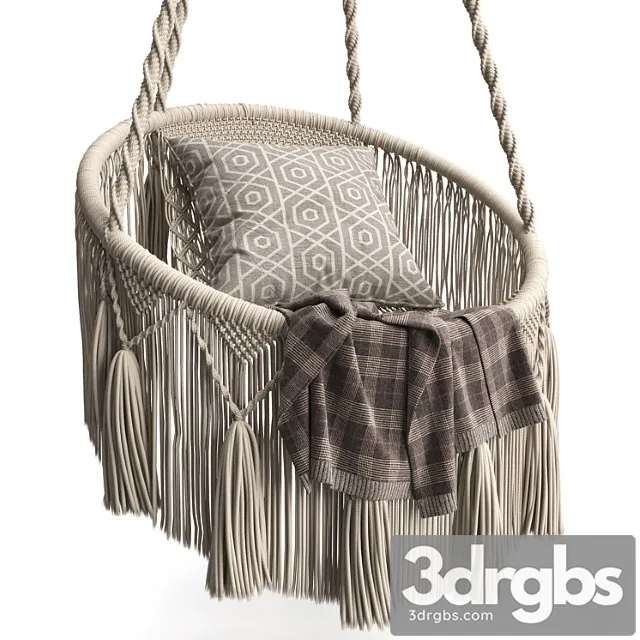 Swing chair imperial 3D Model Download Swing chair imperial 3D Model Download