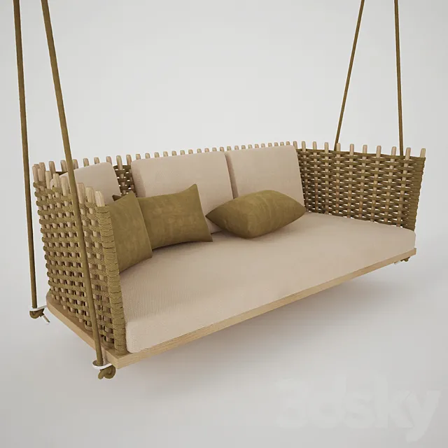 Swing Wabi Paola Lenti Aqua Collection B35C 1 3D Model