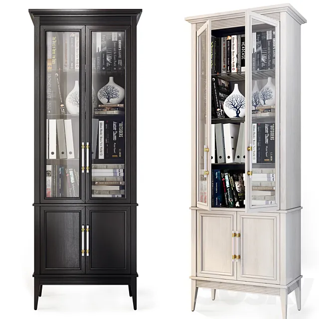 Swing wardrobe _ showcase Taylor. Cabinet _ bookcase by Metner 3D Model