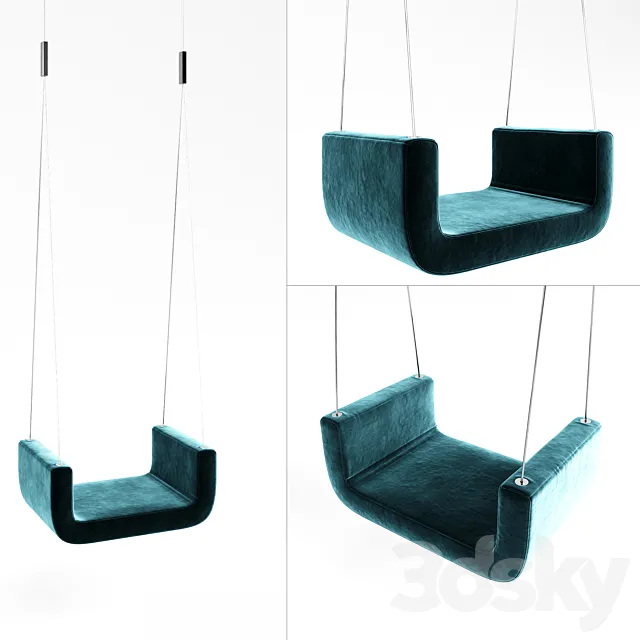 swings in the nursery Softline Me & U 3DModel swings in the nursery Softline Me & U 3DModel
