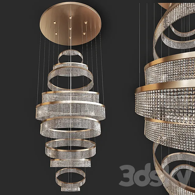 Swirl bespoke 3D Model