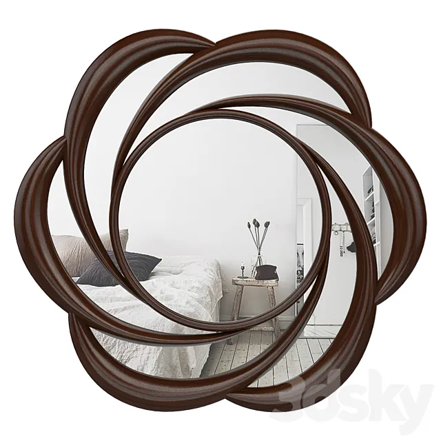 Swirl Frame Accent Mirror ANDO3232 3DModel Swirl Frame Accent Mirror ANDO3232 3DModel