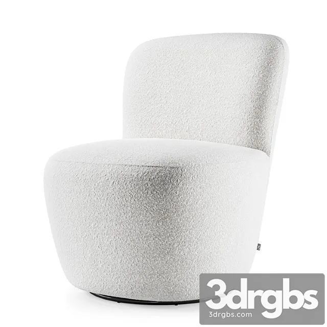 Swivel Chair Doria by Eichholtz 3D Model Download Swivel Chair Doria by Eichholtz 3D Model Download