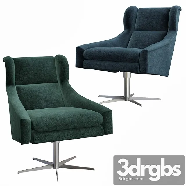 Swivel chair nara – eichholtz 3D Model Download Swivel chair nara – eichholtz 3D Model Download