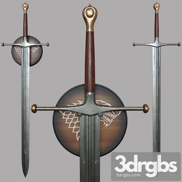 Sword ice 3D Model Download