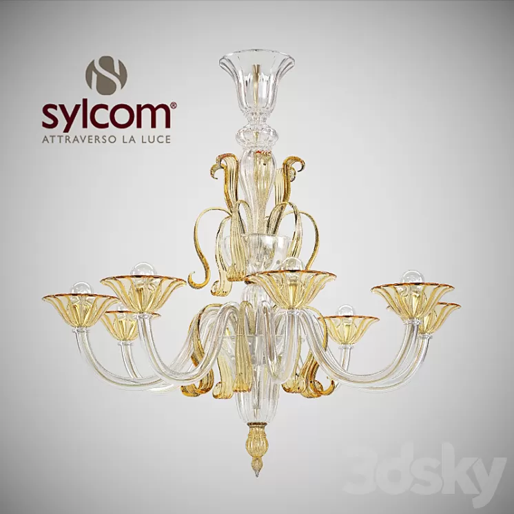Sylcom 1425\/8 D CR ORO 3D Model Sylcom 1425\/8 D CR ORO 3D Model