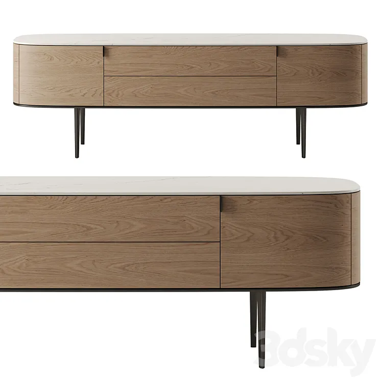 SYMPHONY sideboard by Poliform 3D Model Free Download SYMPHONY sideboard by Poliform 3D Model Free Download