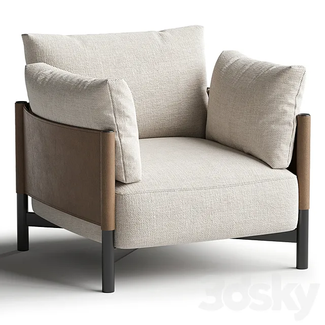 Syren Armchair 3D Model Syren Armchair 3D Model