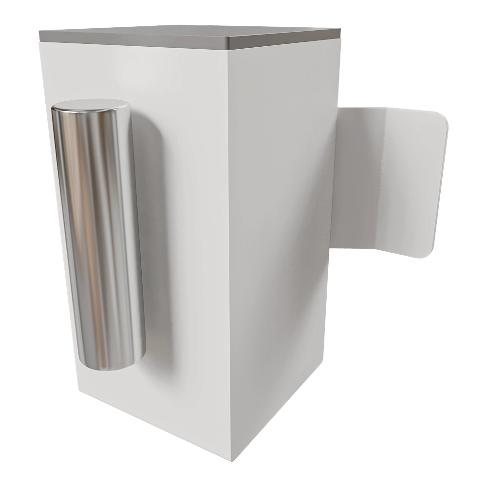 Systemtronic – Collection of posts for delimiting public spaces Trec 3D Model