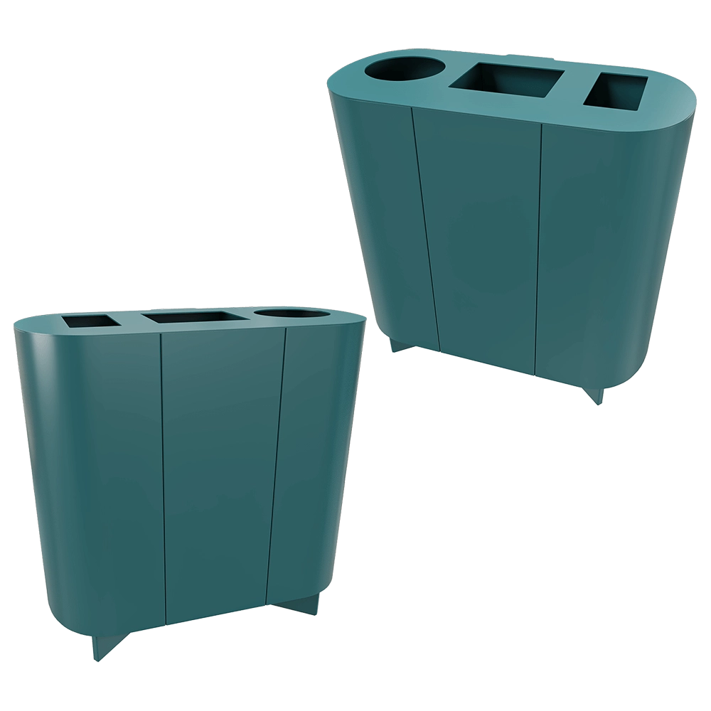 Systemtronic – Paper bin Croma M 3D Model