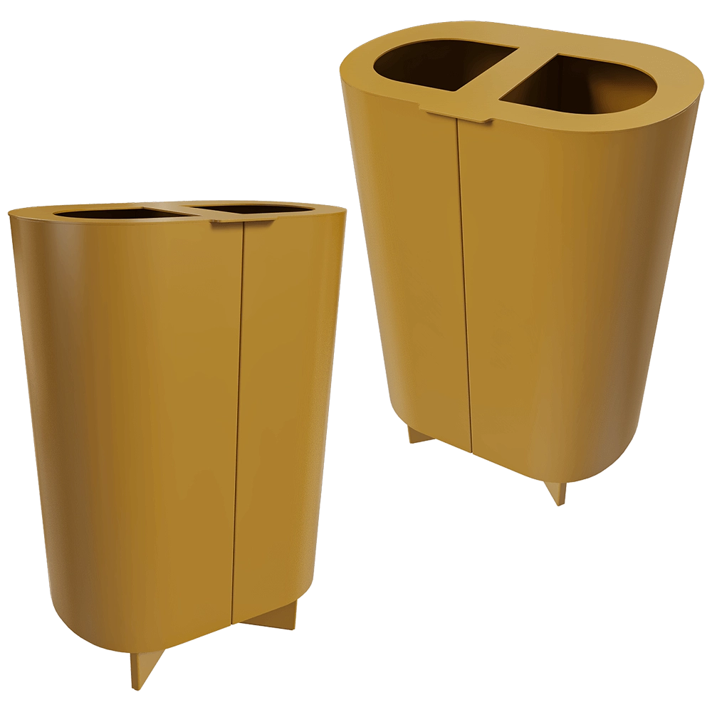 Systemtronic – Paper bin Croma S 3D Model