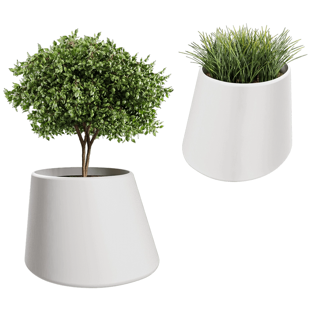 Systemtronic – Plant Pot Conee 3D Model