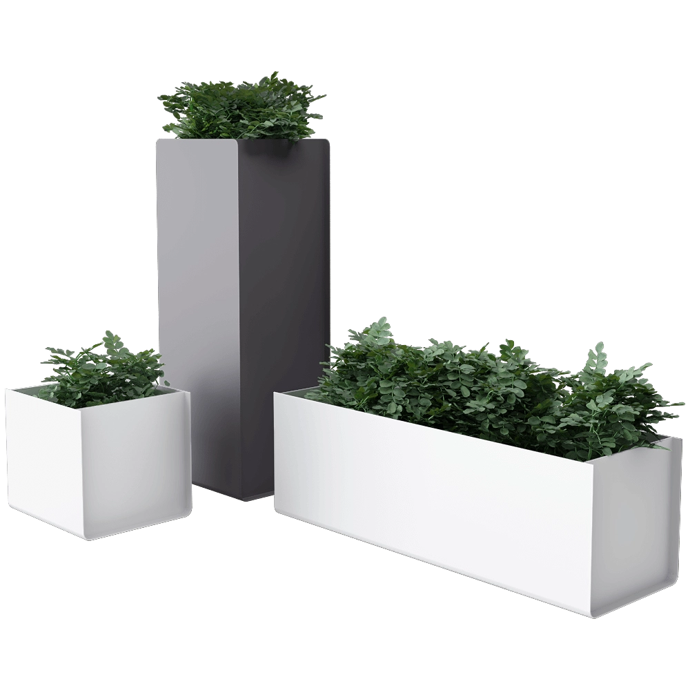 Systemtronic – Plant pot Crepe 3D Model