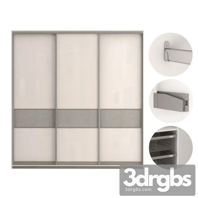 Szafa Przesuwna Wardrobe 3D Model Download