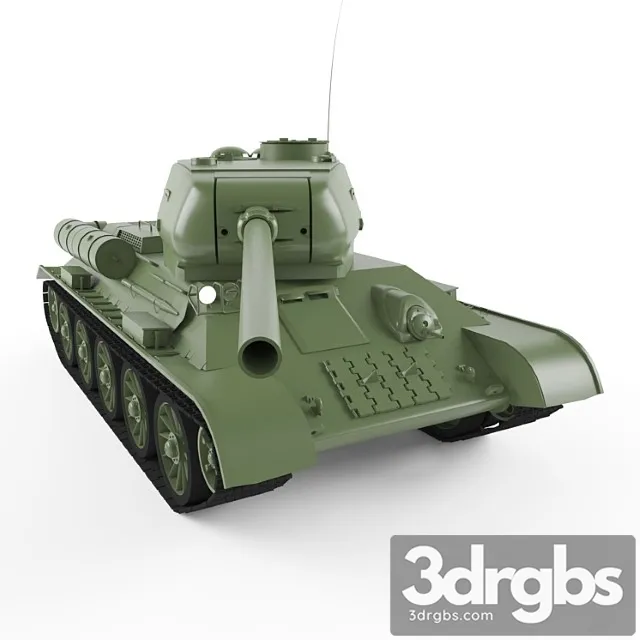 T-34-85 3D Model Download