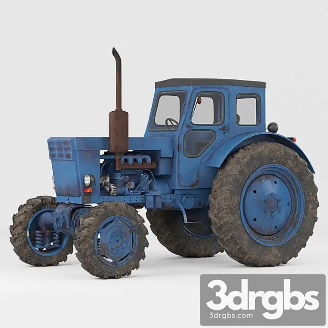 T-40 tractor 3D Model Download