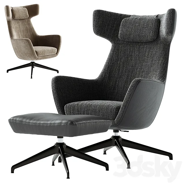 T—Vision Armchair 3D Model T—Vision Armchair 3D Model