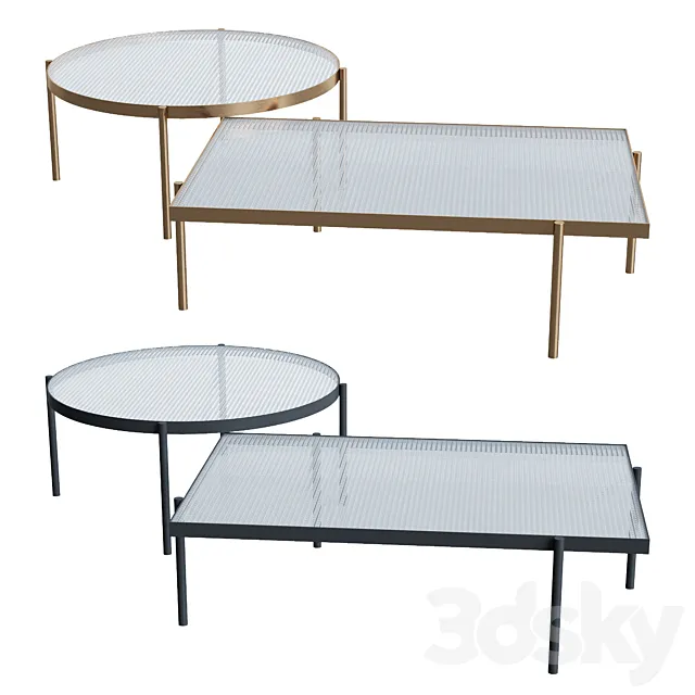 Tab coffee table 3D Model