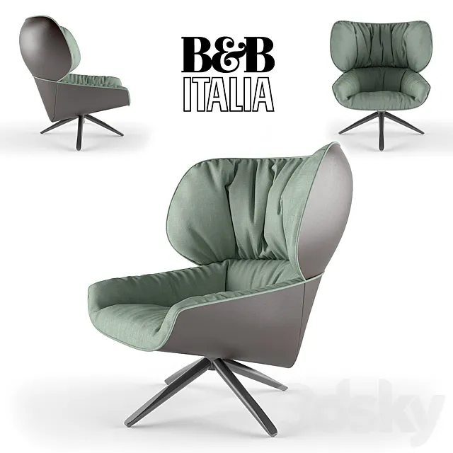 TABANO armchair – B&B Italia 3DModel