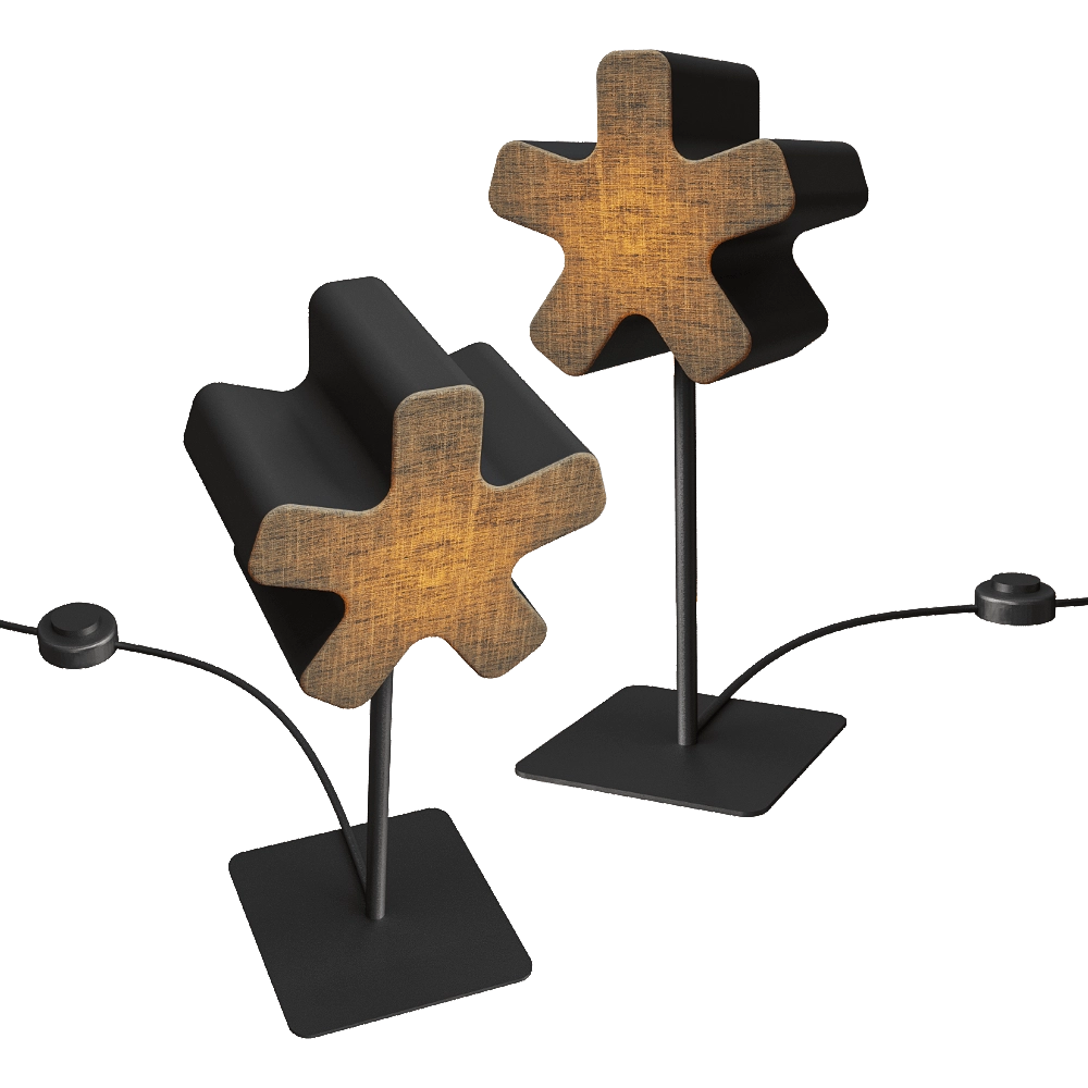 TABISSO – Floor lamp Star 3D Model TABISSO – Floor lamp Star 3D Model