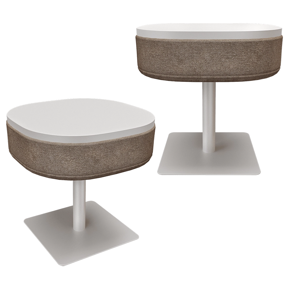 TABISSO – Low table Unita upholstered 3D Model