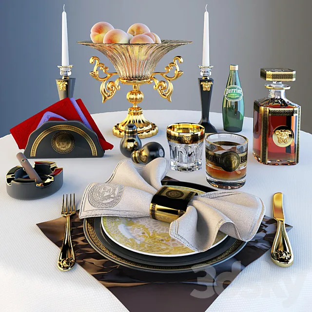 Table 3D Model Table 3D Model