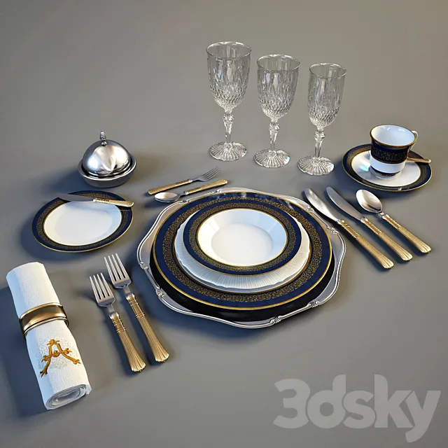 Table 3D Model Table 3D Model